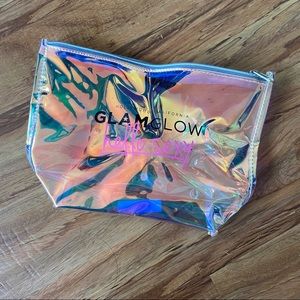 NEW FREE bundled. Multicolor metallic makeup pouch